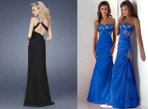 ¿Cuál es la diferencia entre vestidos de noche y vestidos de gala?