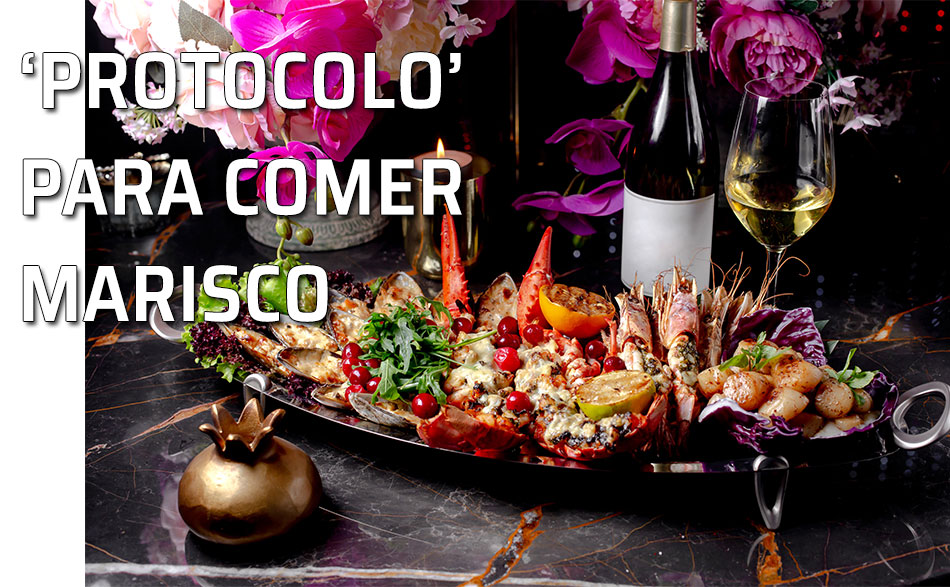 Protocolo para comer el marisco Cómo se come el...