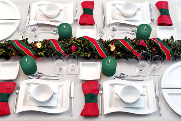 El protocolo en las mesas de Navidad y Fin de Año