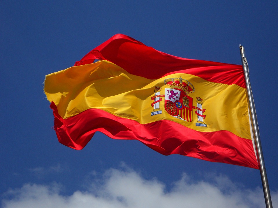 Abanico bandera bandera España de Campeones bandera española izado bandera 90x150cm