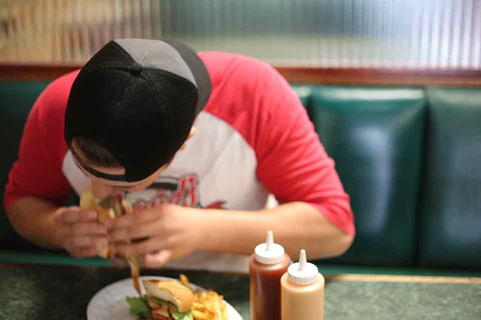 sin citas de comida chatarra