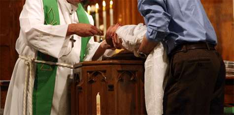 La ceremonia y fiesta del bautizo